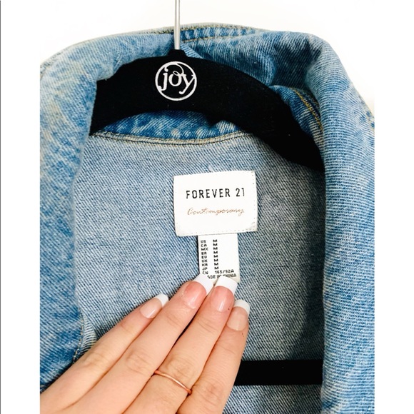 Distressed denim jacket - Picture 3 of 3